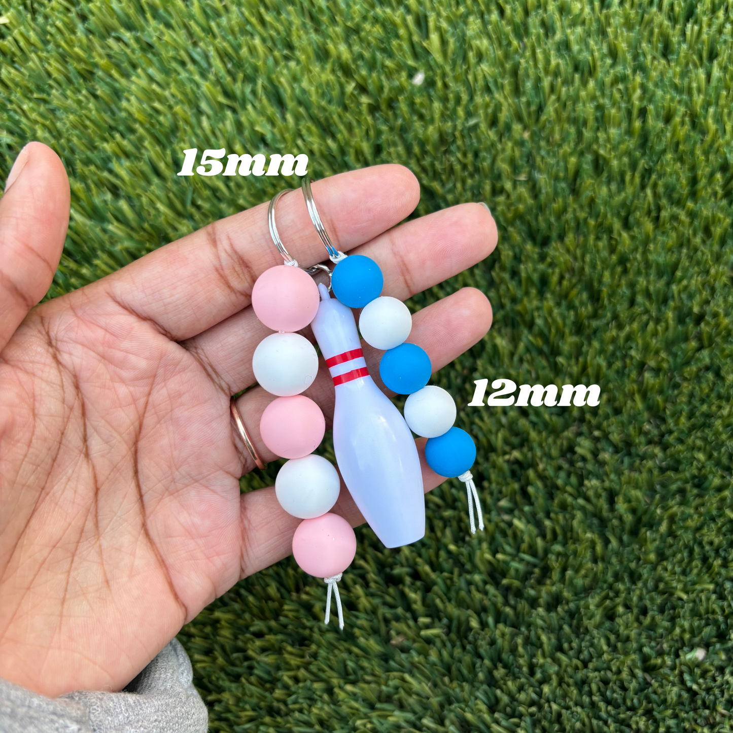 Custom Bowling Keychain Style 2