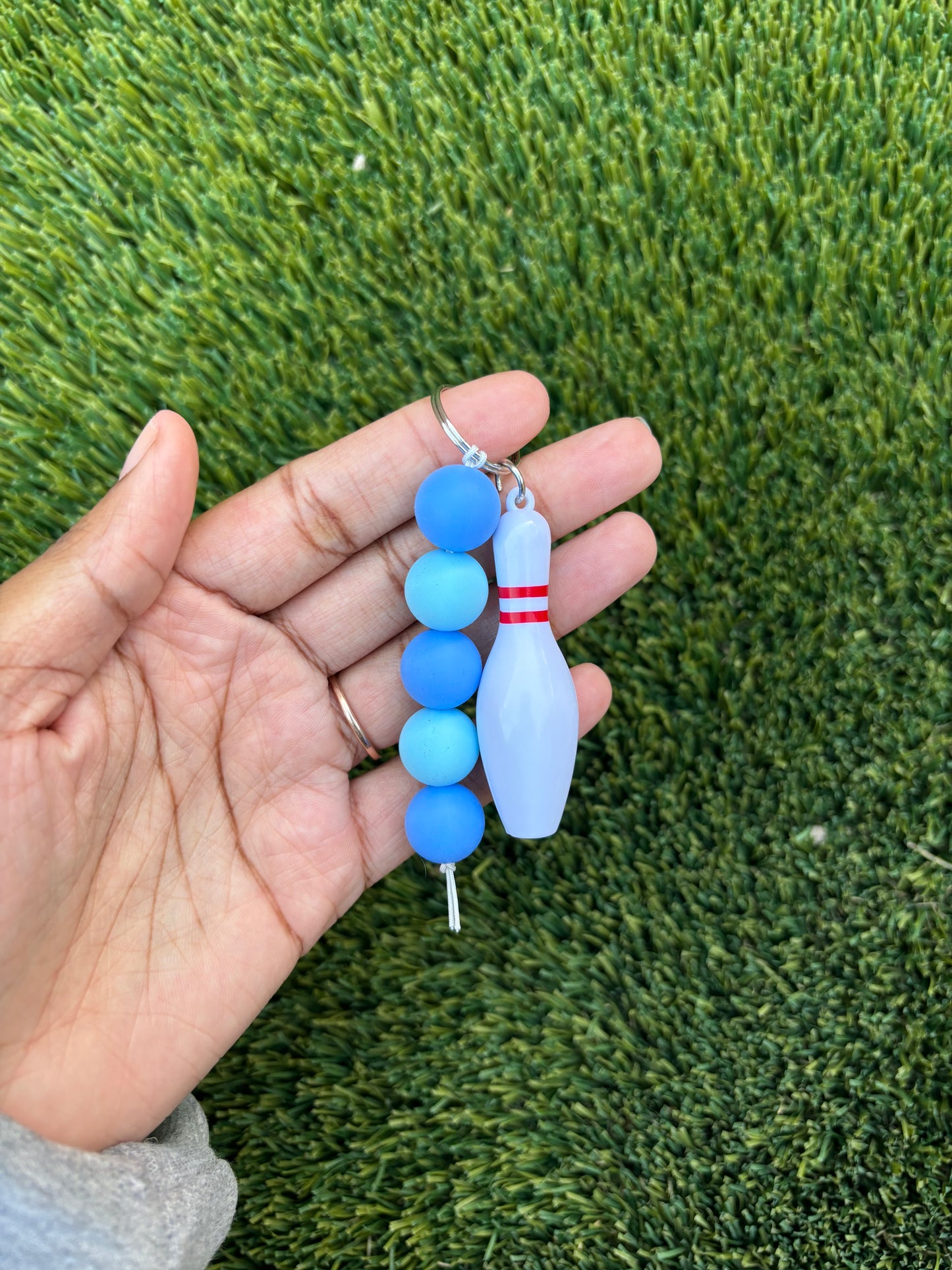 Custom Bowling Keychain Style 2