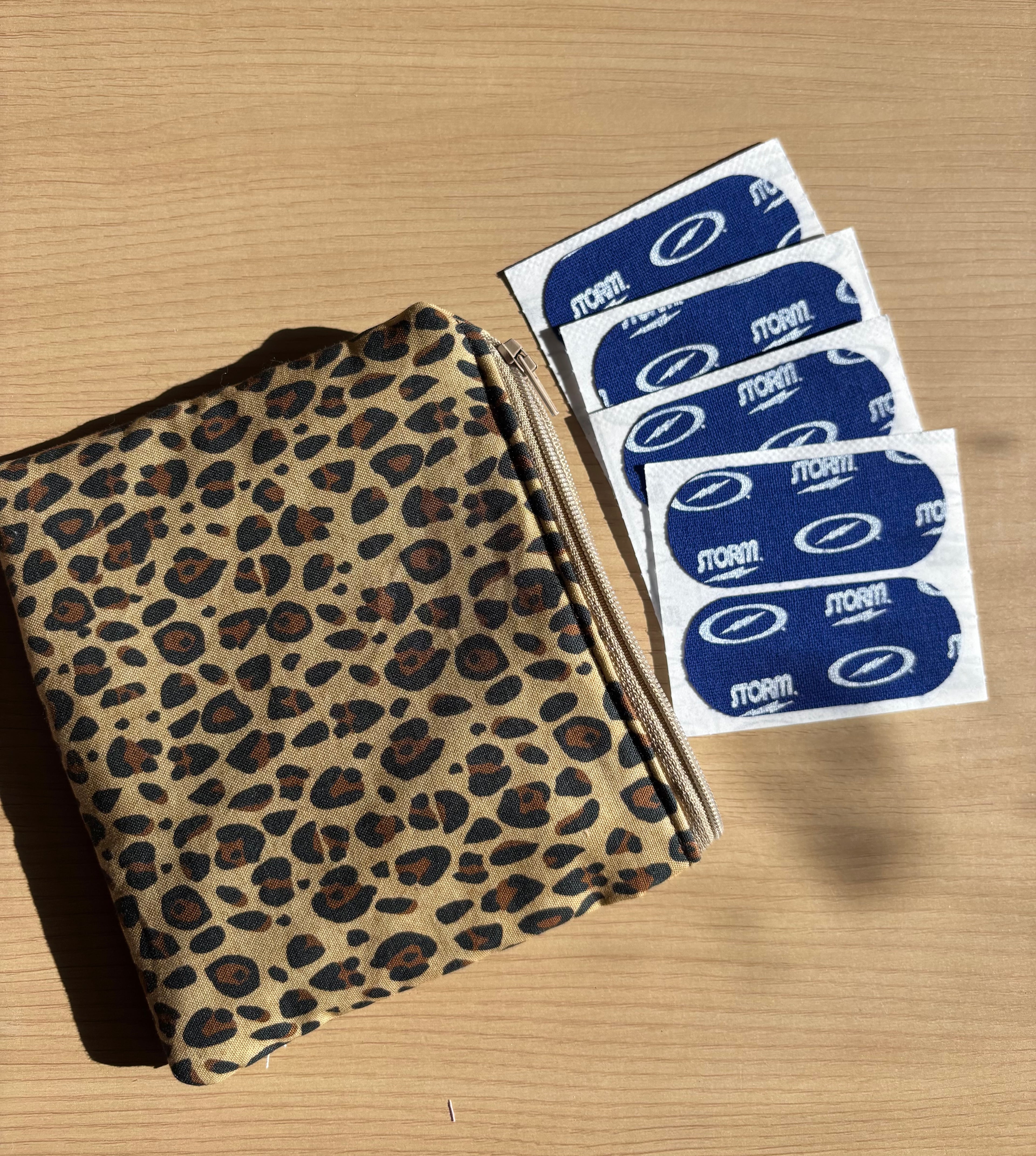 Leopard Print Tape Pouch