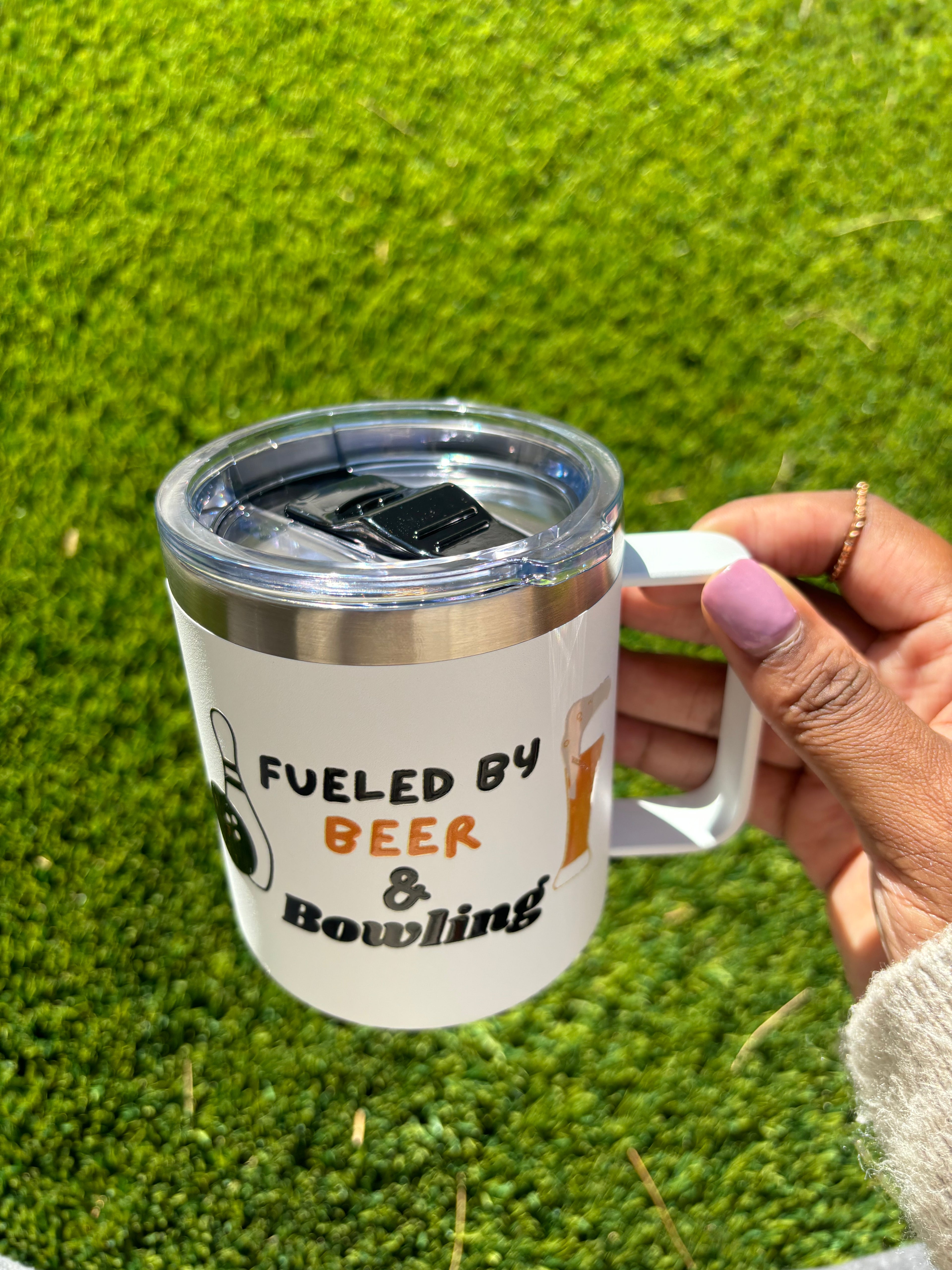 Fueled By Beer Insulated Tumbler