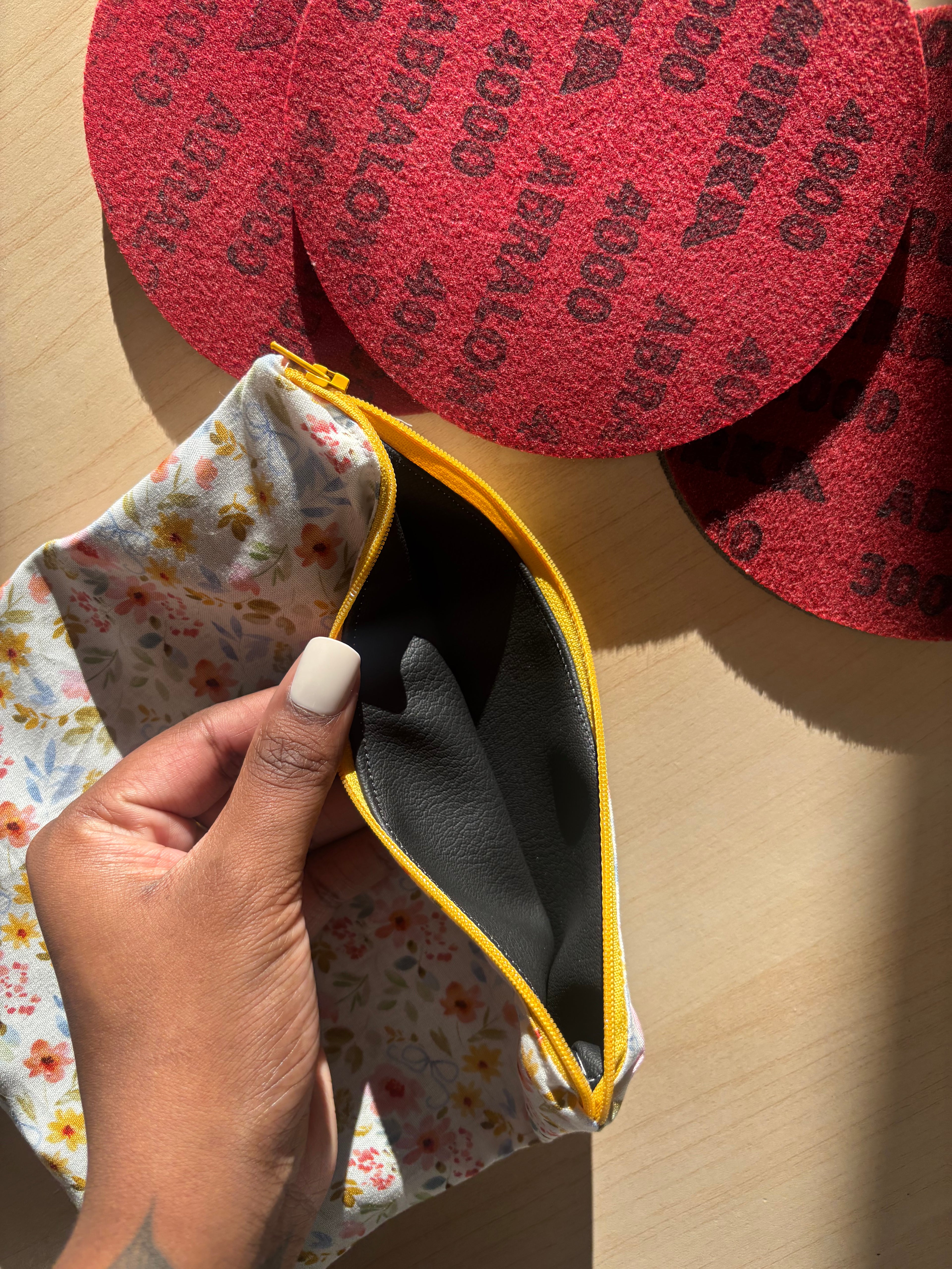 Spring Time Abralon Pad Bag