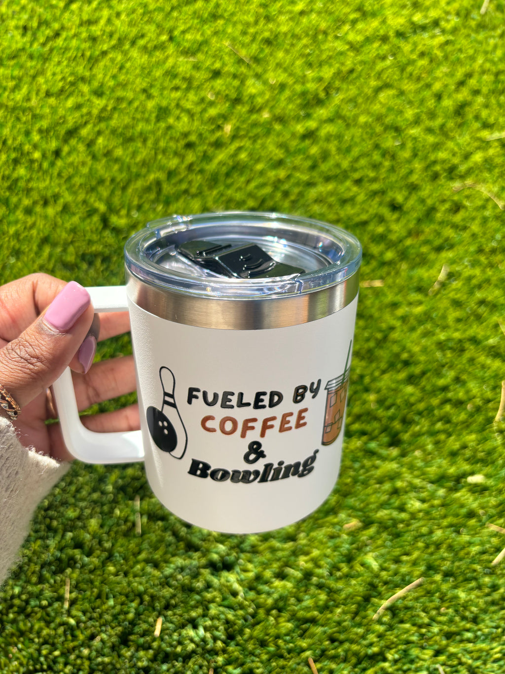 Fueled By Coffee Insulted Tumbler