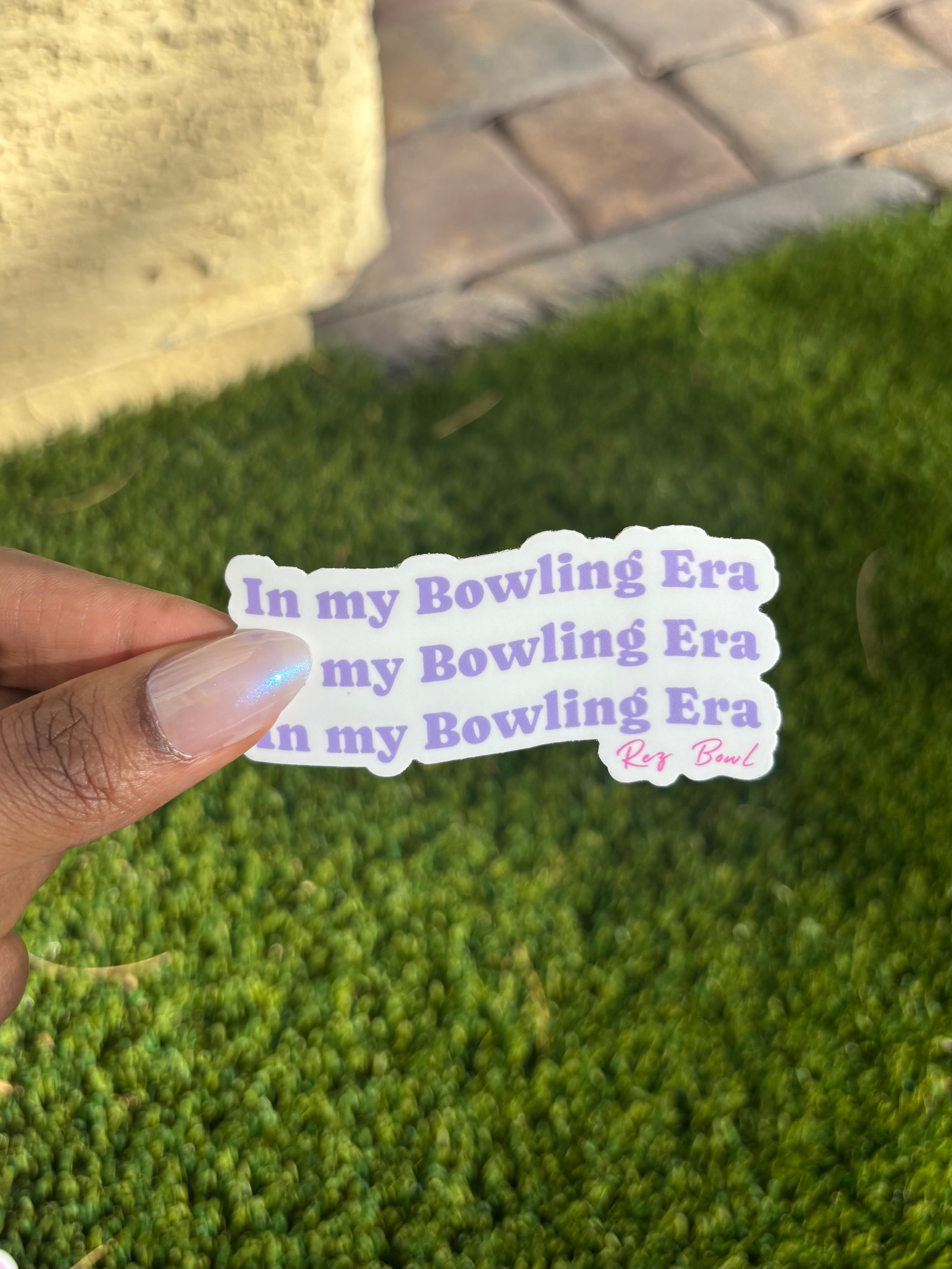 In my Bowling Era Sticker