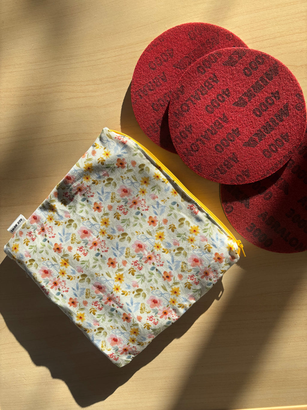 Spring Time Abralon Pad Bag