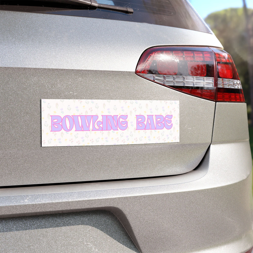 Bowling Car Magnet