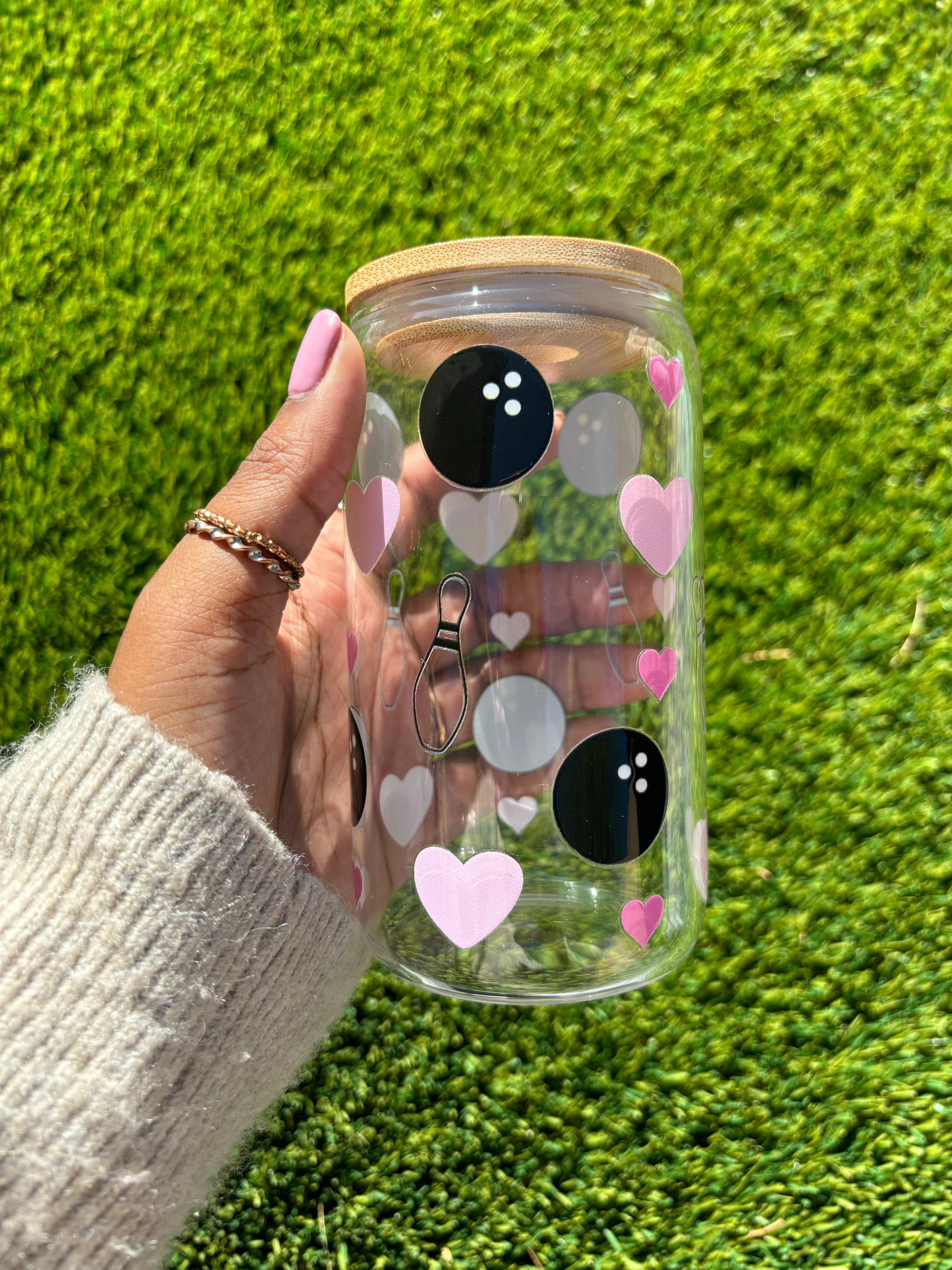 Heart Glass Tumbler