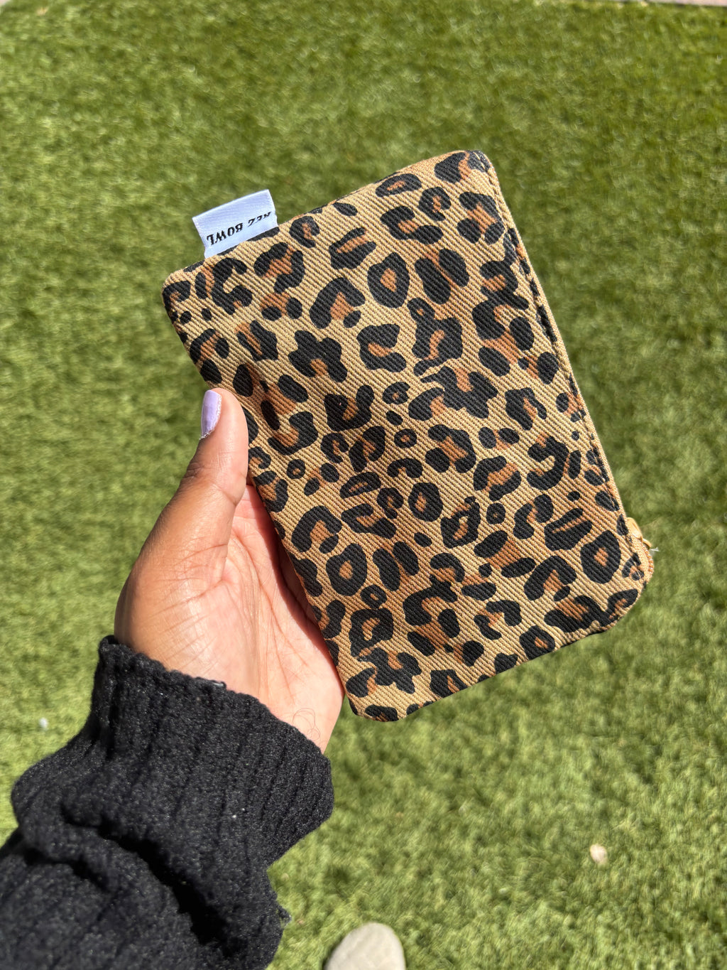 Leopard Print Tape Pouch