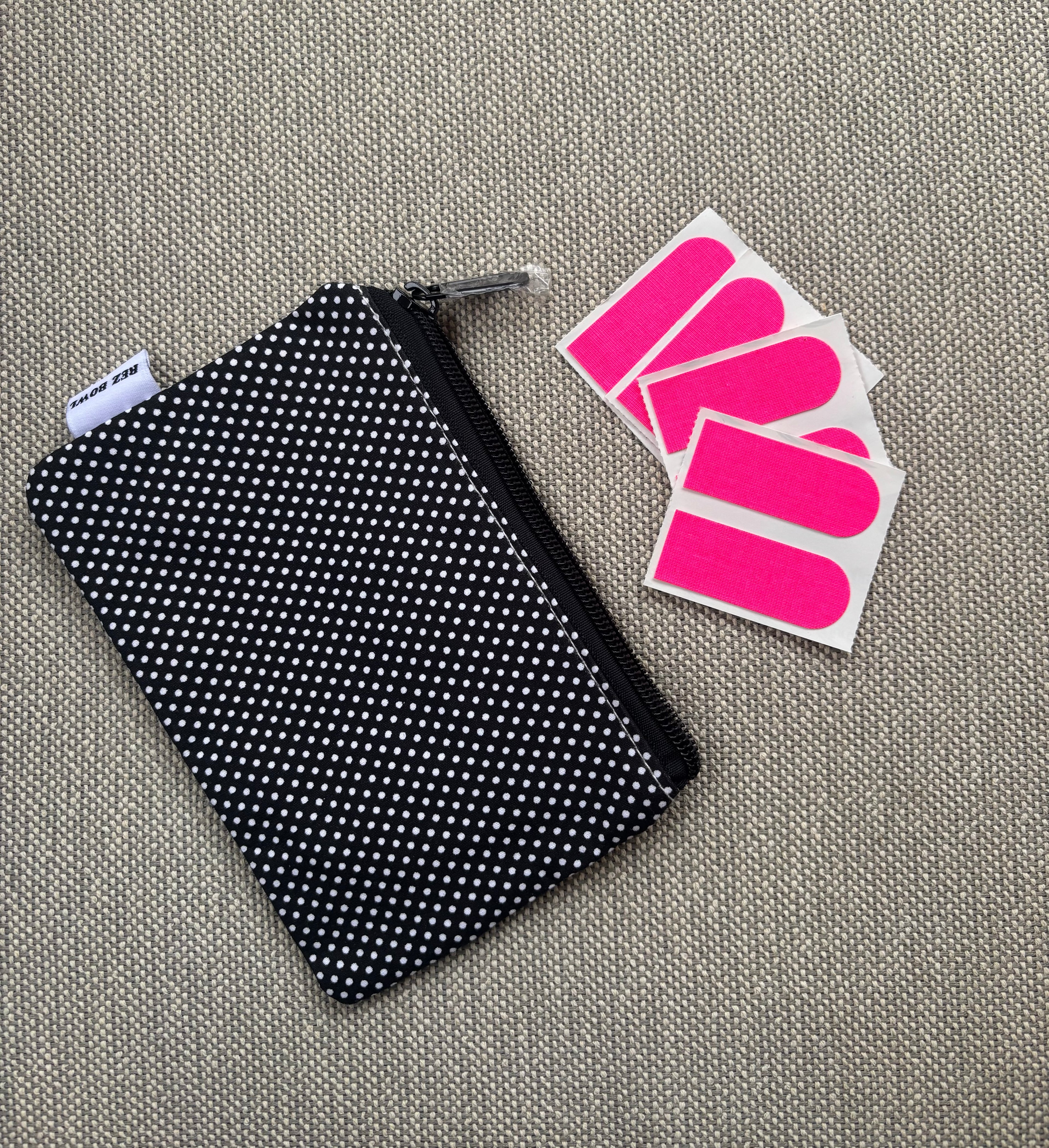 Polka Dot Tape Pouch