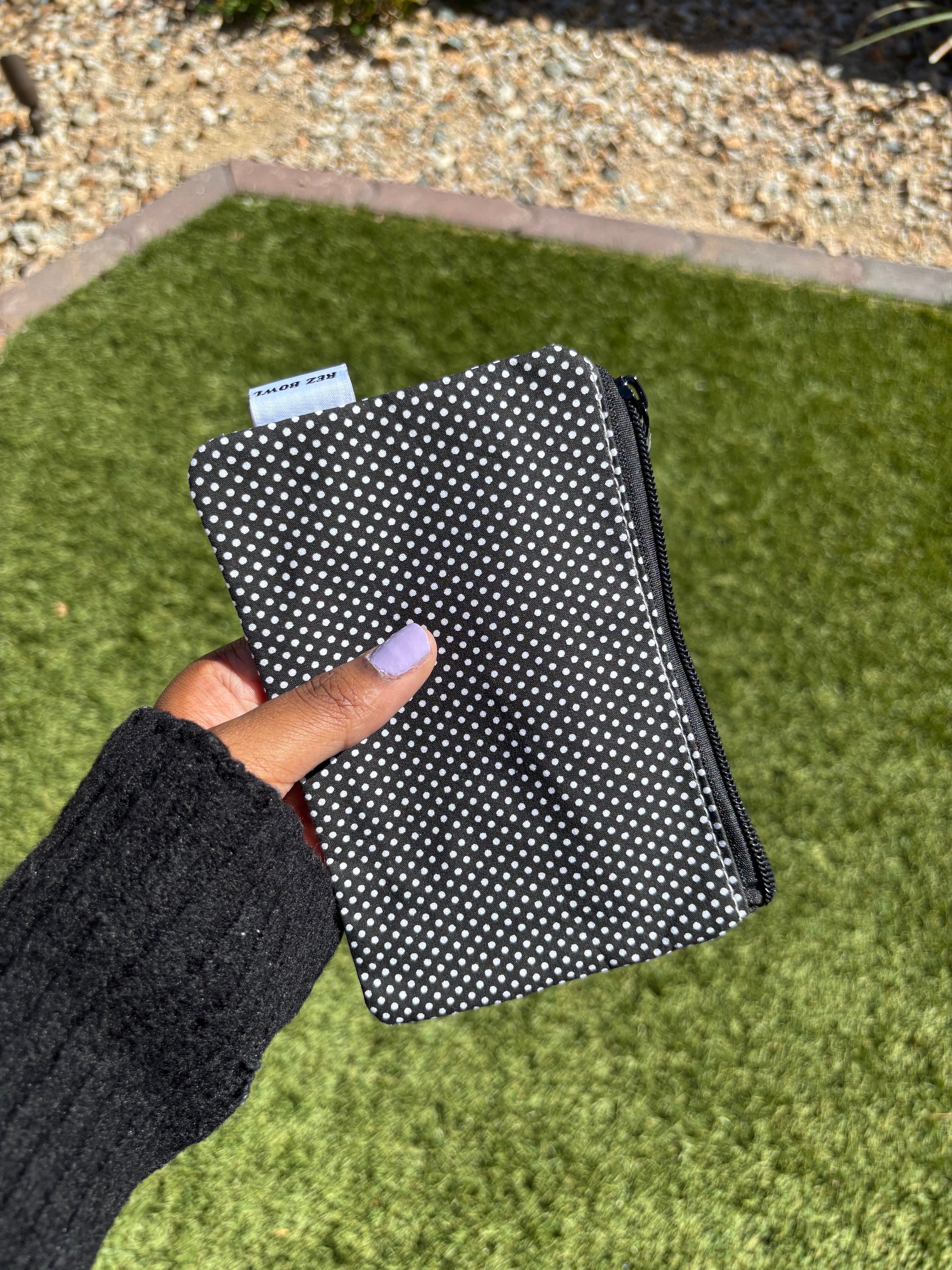 Polka Dot Tape Pouch