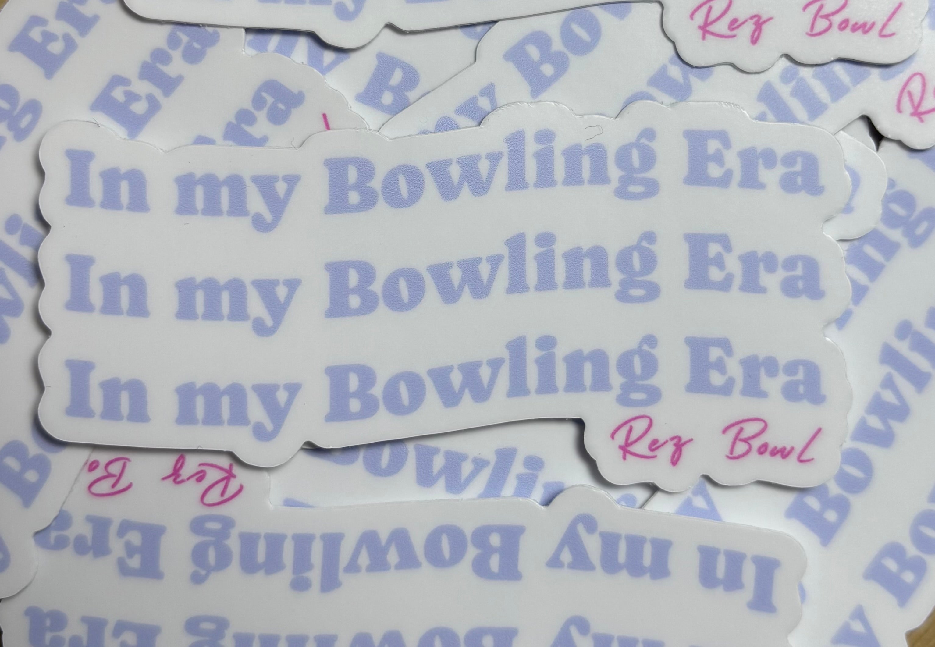 In my Bowling Era Sticker