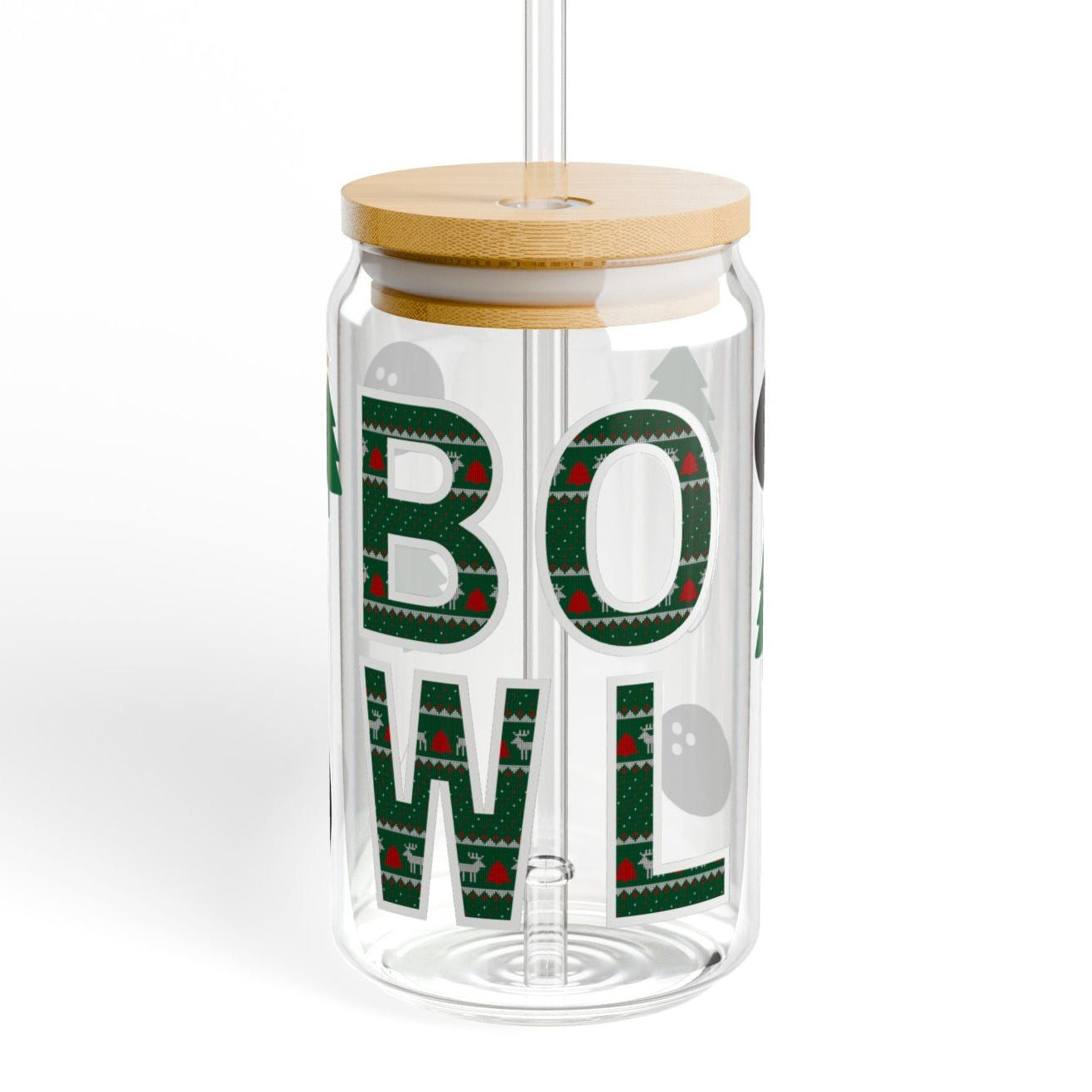 BOWL Christmas Tree Glass Tumbler