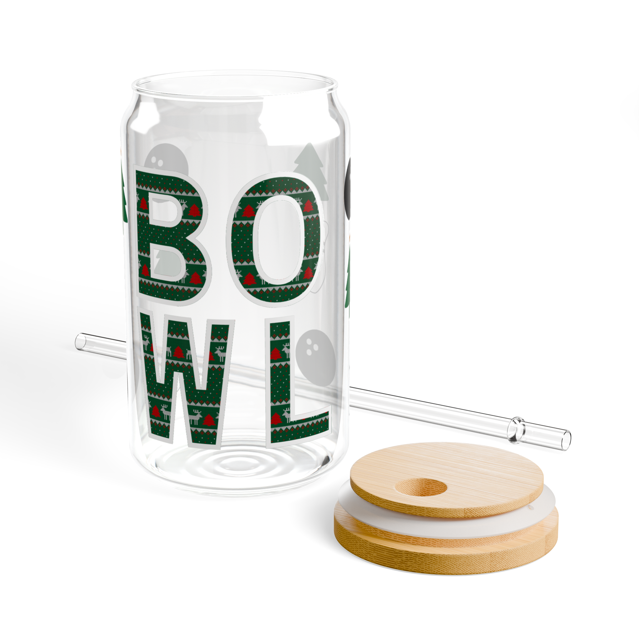 BOWL Christmas Tree Glass Tumbler