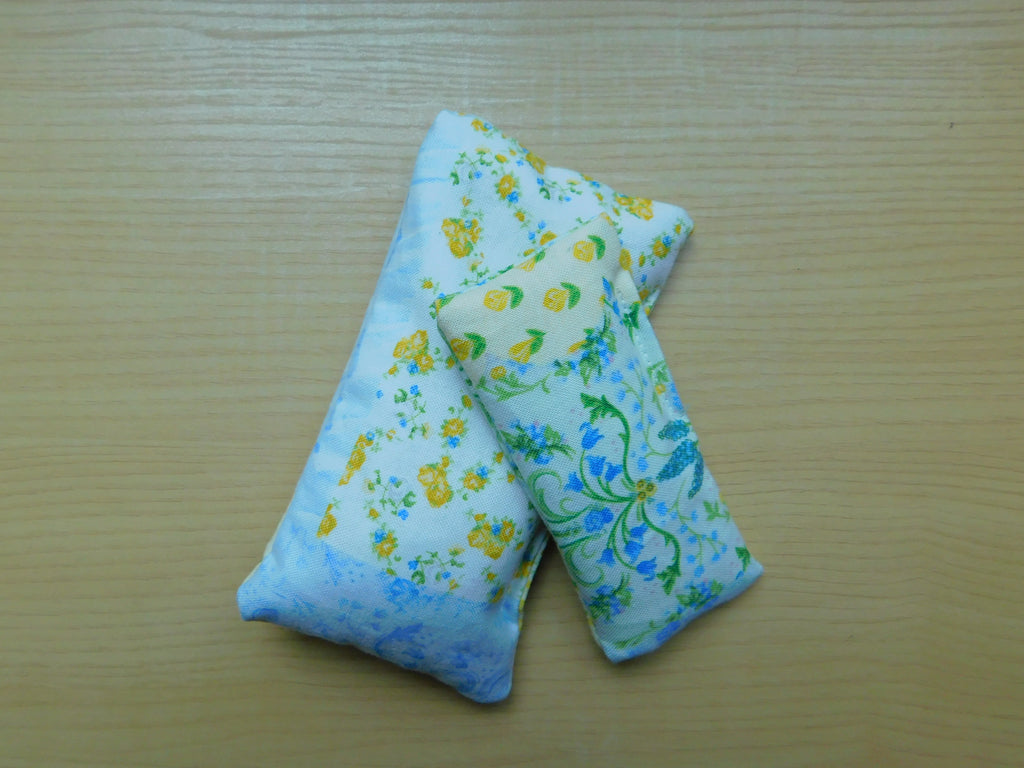Blue & Yellow Patchwork Rosin Bag