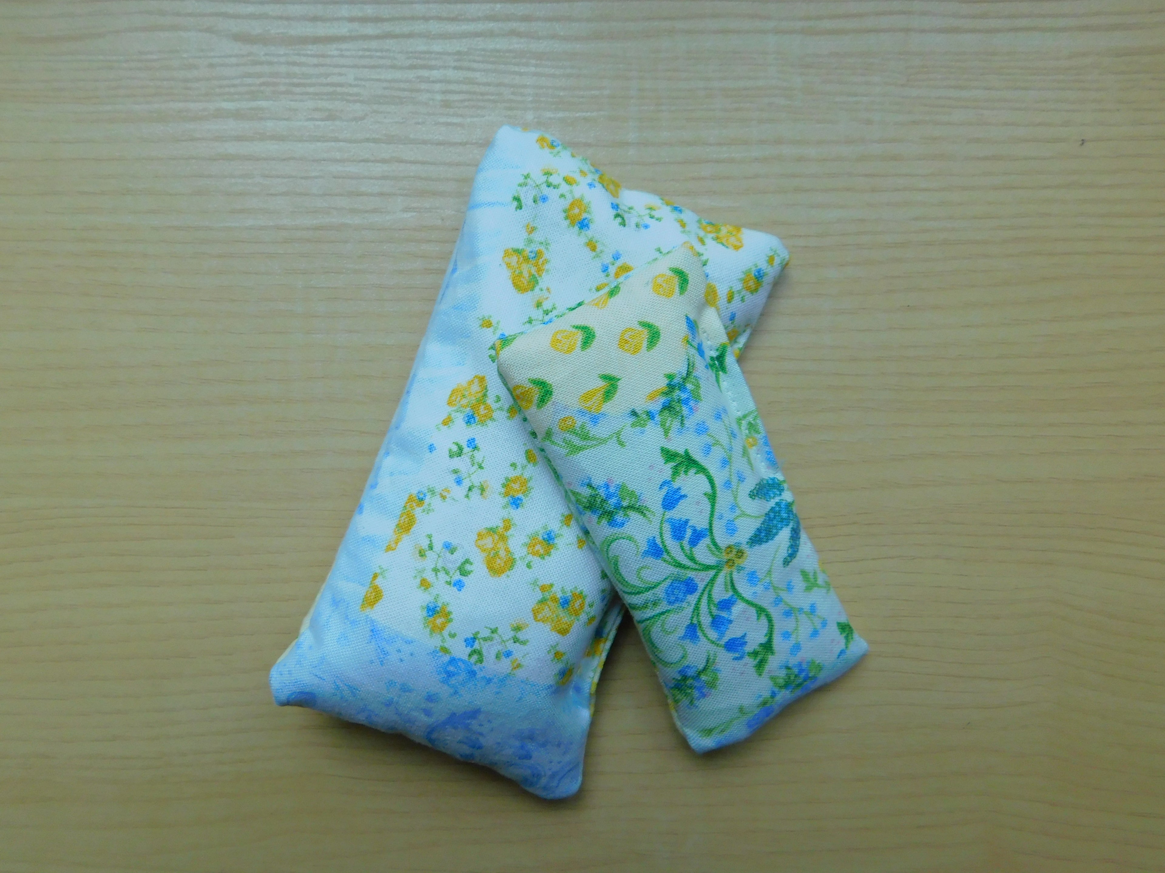 Blue & Yellow Patchwork Rosin Bag