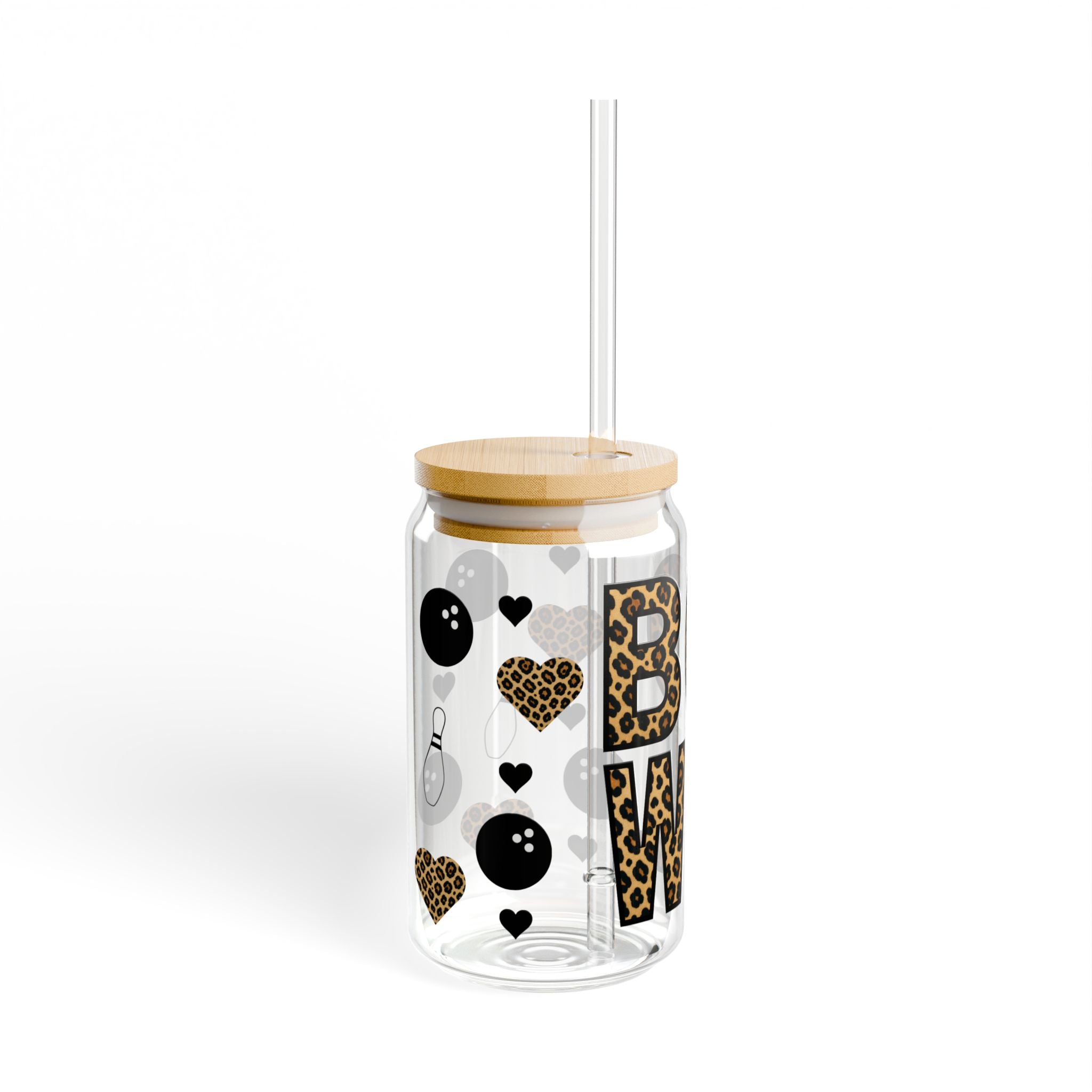 Leopard BOWL Glass Tumbler