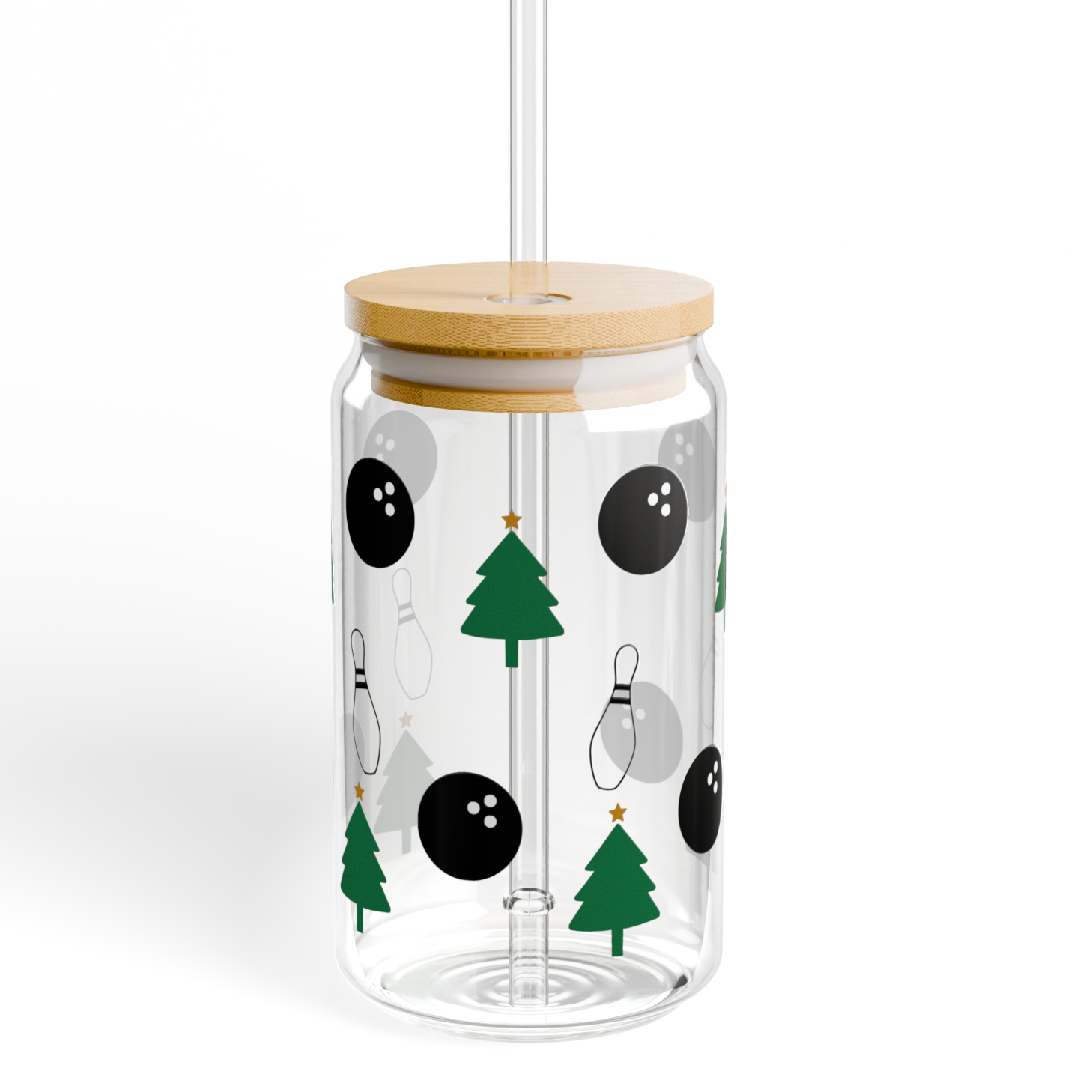 Christmas Tree WRAP Glass Tumbler