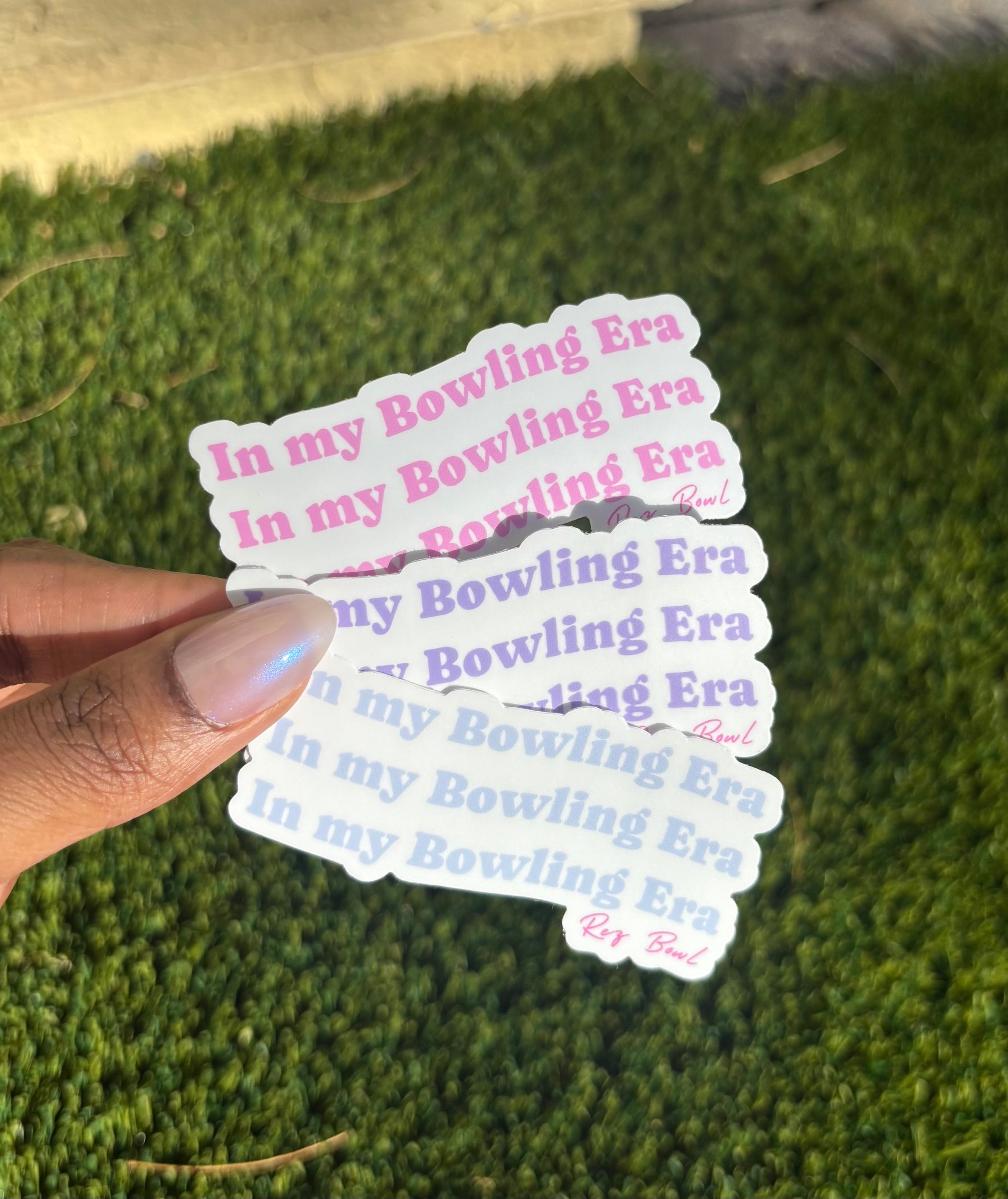In my Bowling Era Sticker
