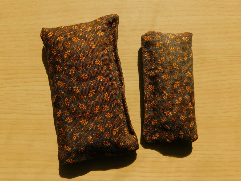 Brown Floral Rosin Bags