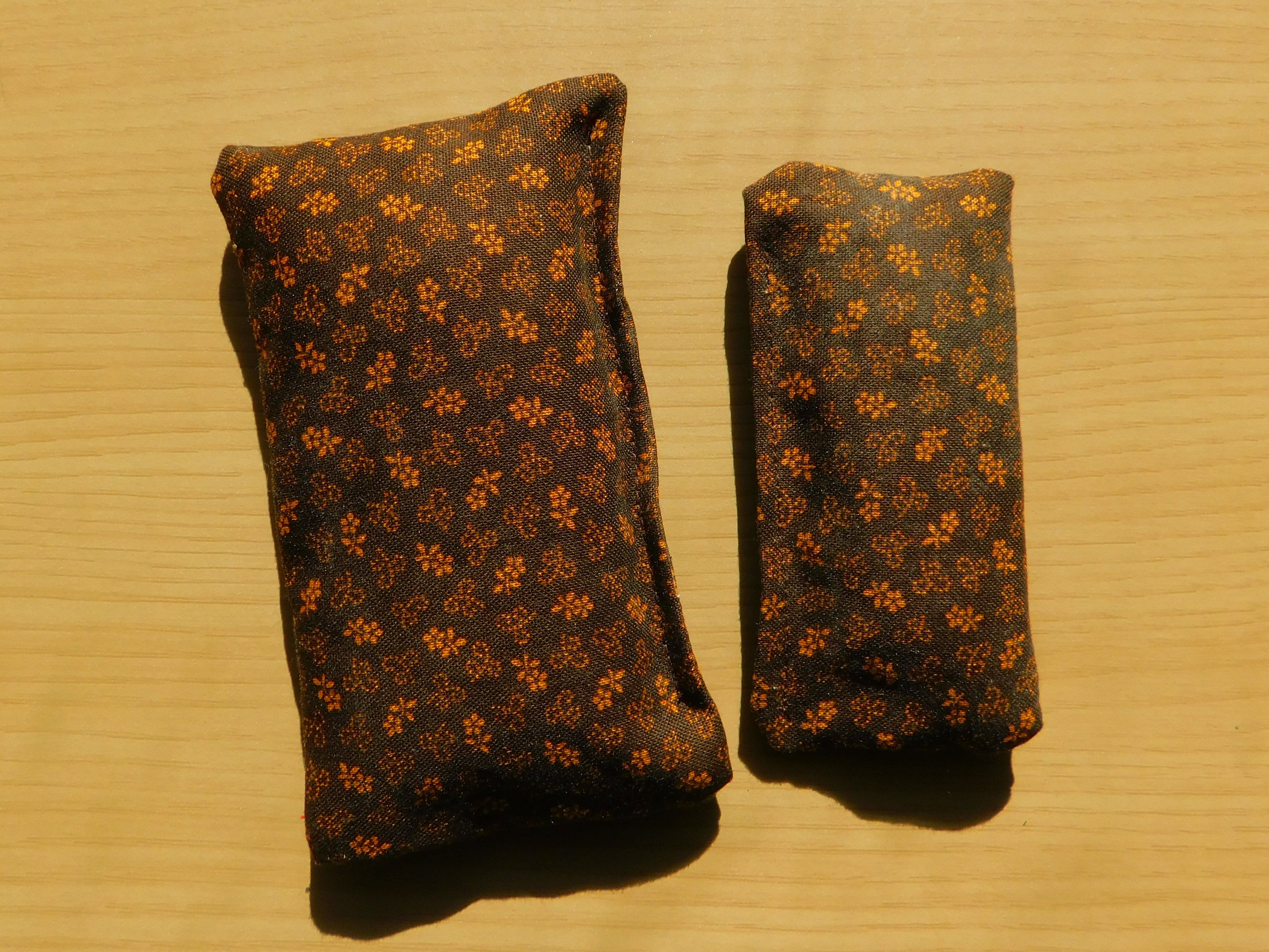 Brown Floral Rosin Bags