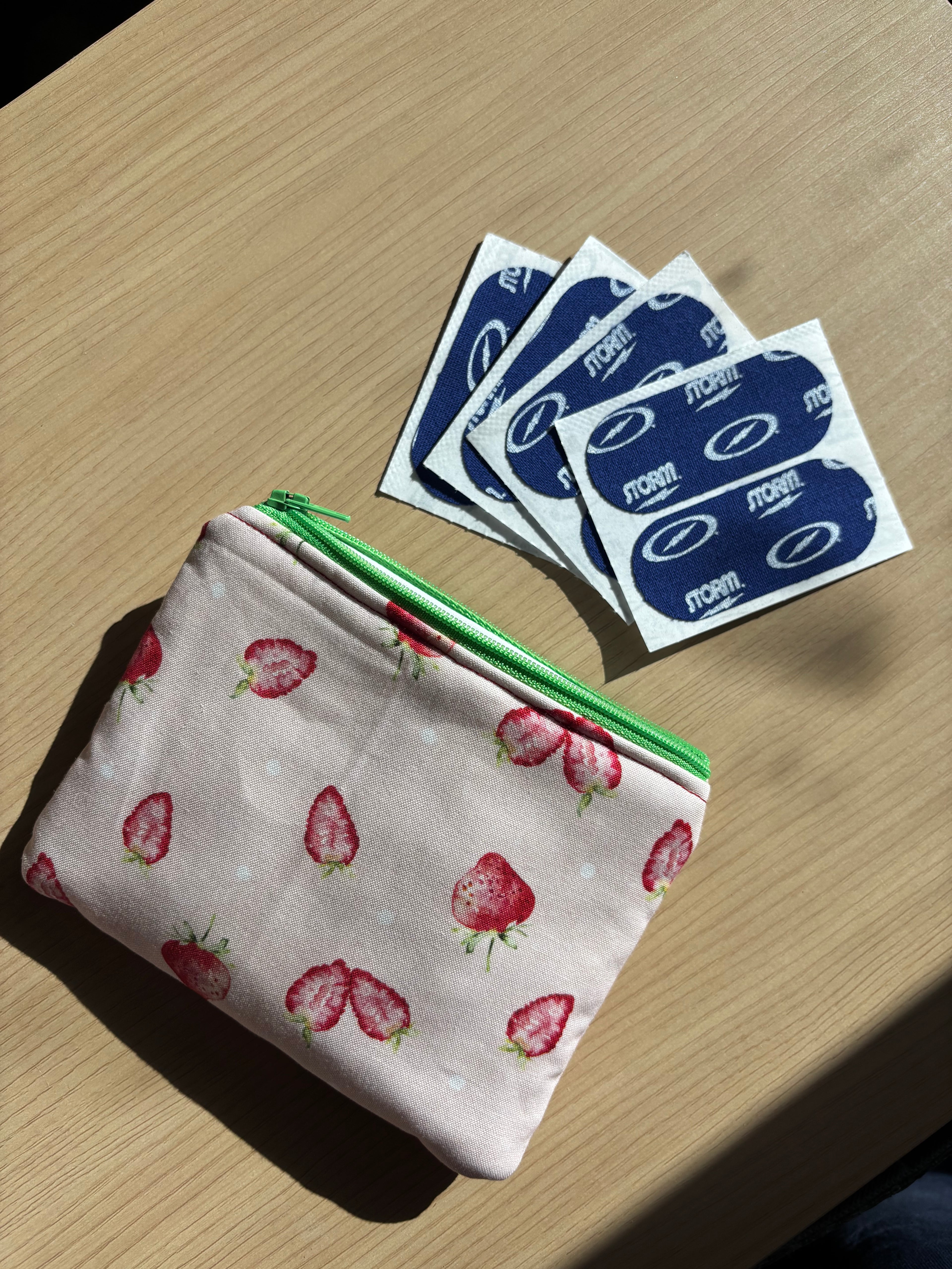 Strawberry Tape Pouch