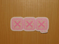 3 Strikes Pink Sticker
