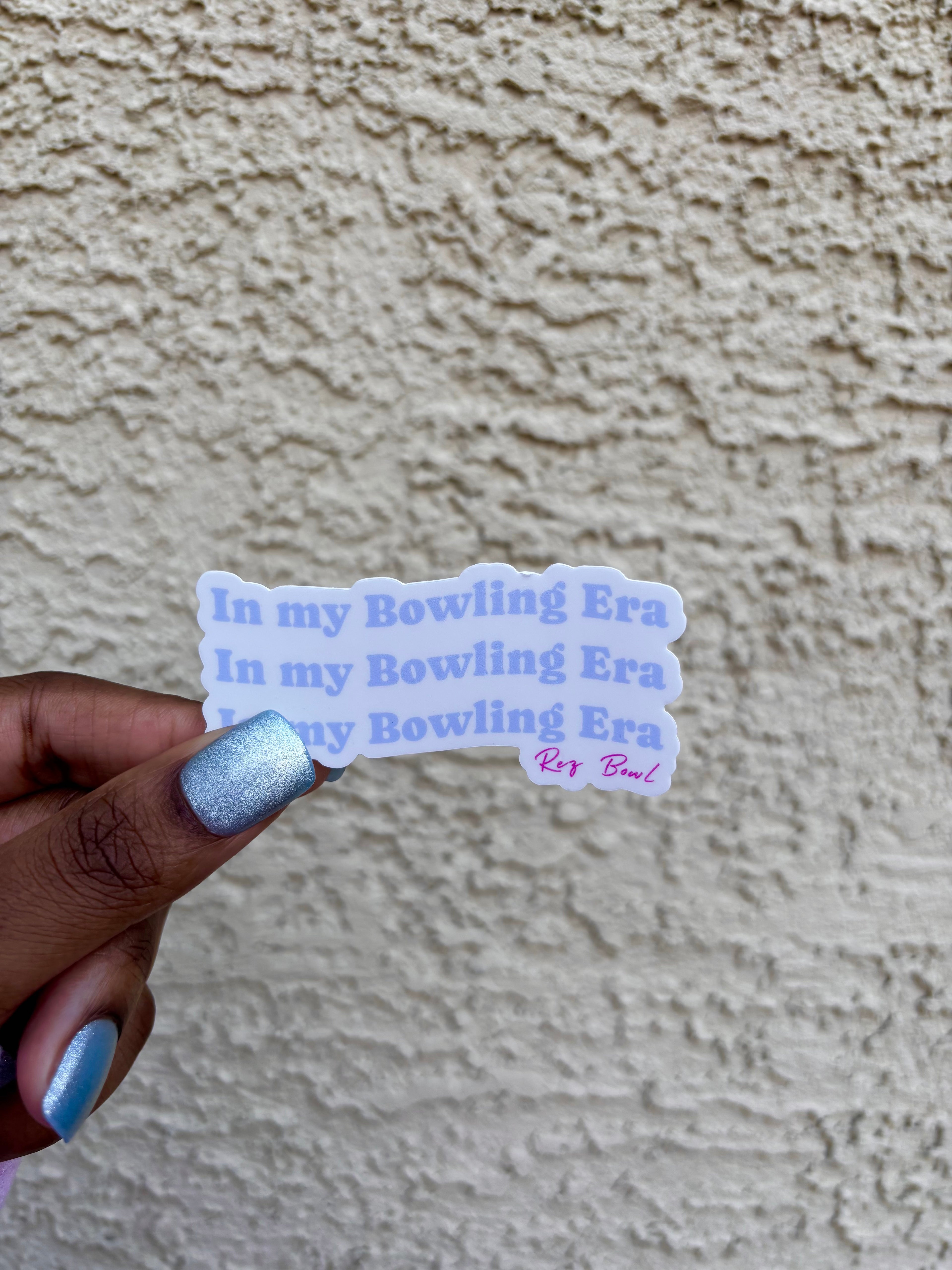 In my Bowling Era Sticker