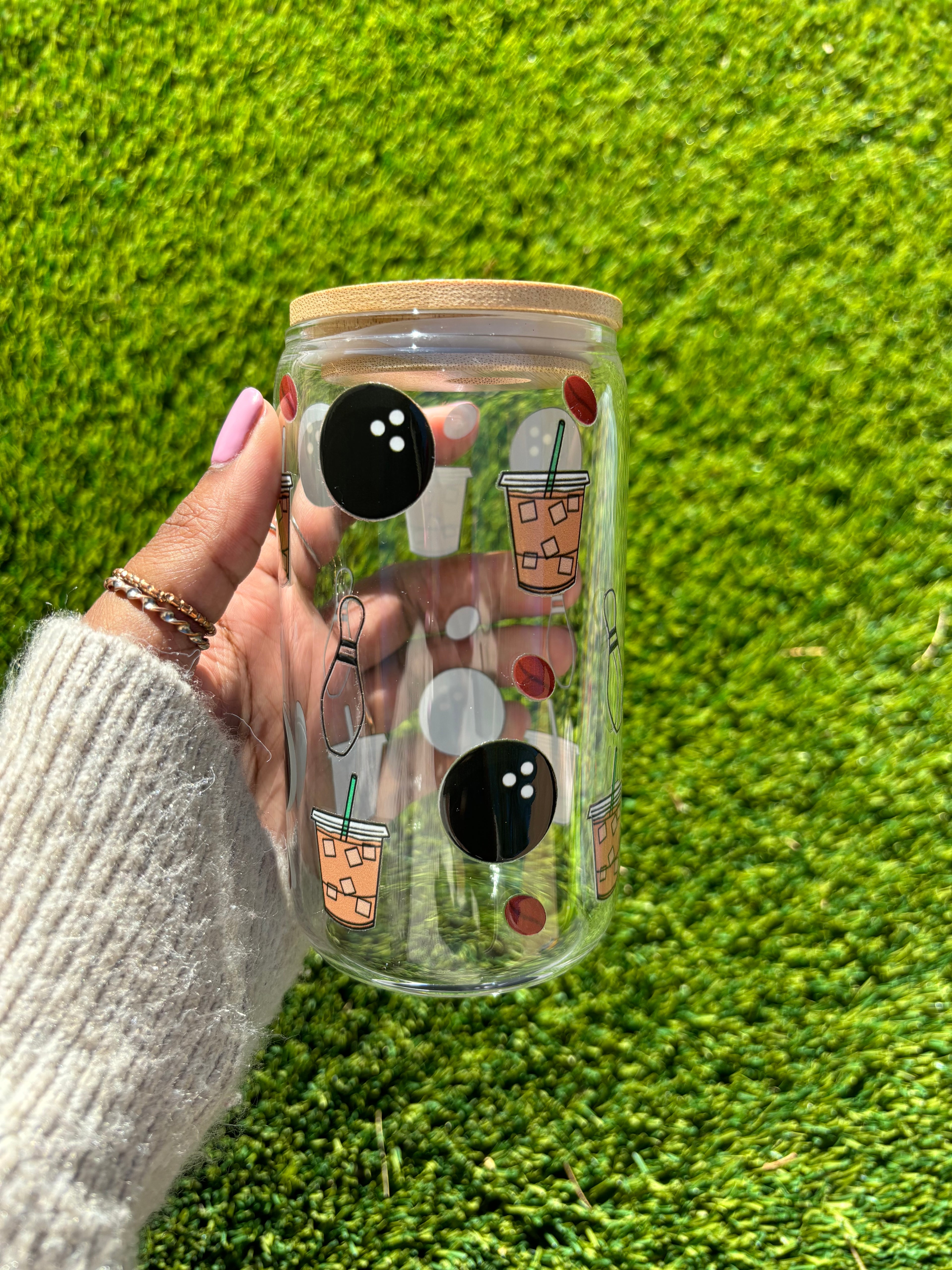 Coffee Glass Tumbler