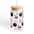 Cherry Glass Tumbler