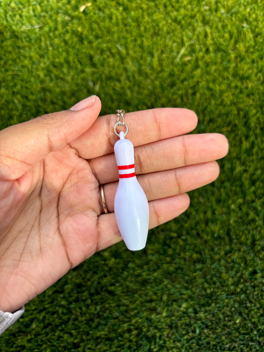 Bowling Pin Keychain